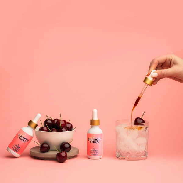 SHROOM SODA BLACK CHERRY