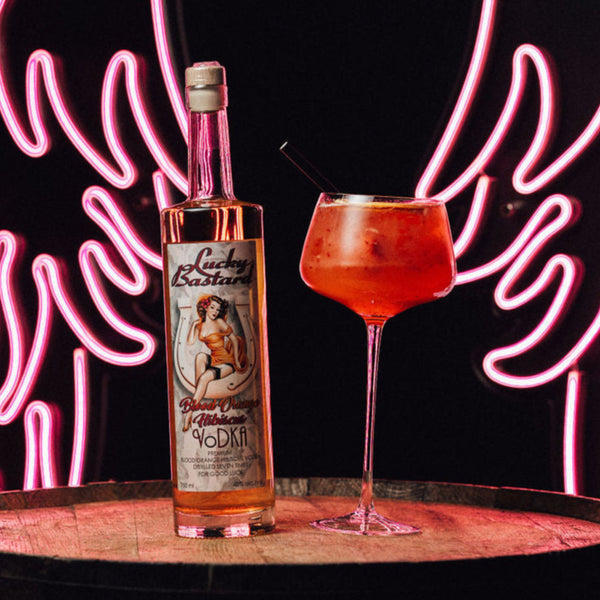 Lucky Bastard Blood Orange Hibiscus Vodka