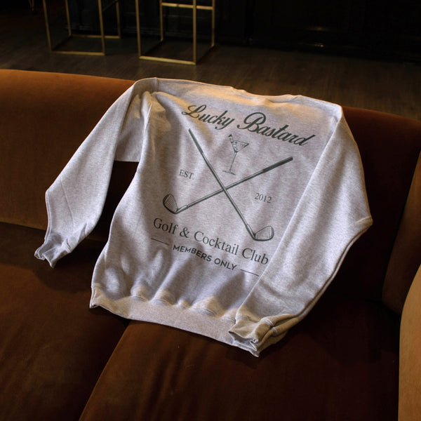 Clubs & Cocktails Crewneck Sweater