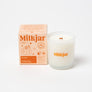 MILK JAR HARVEST CANDLE