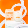 MILK JAR HARVEST CANDLE