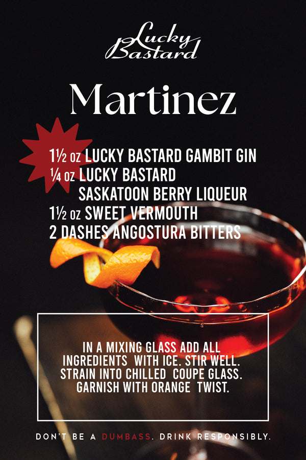 Lucky Bastard Saskatoon Berry Liqueur