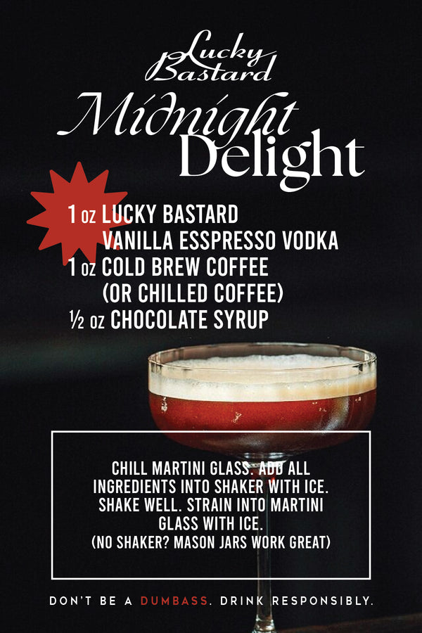 Lucky Bastard Vanilla Espresso Vodka