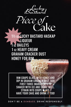 Lucky Bastard Haskap Berry Liqueur