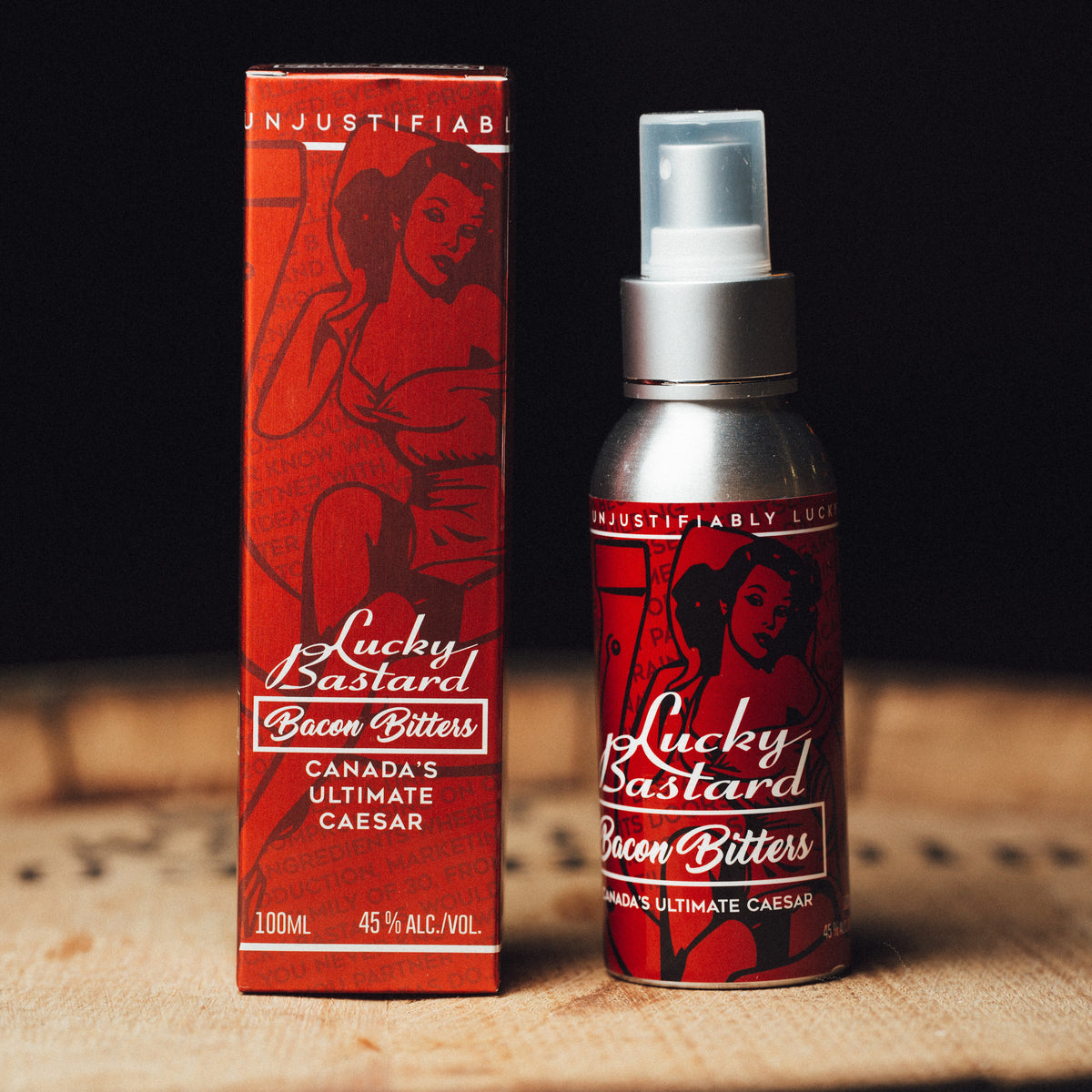 Lucky Bastard Bacon Bitters Lucky Bastard Distillers