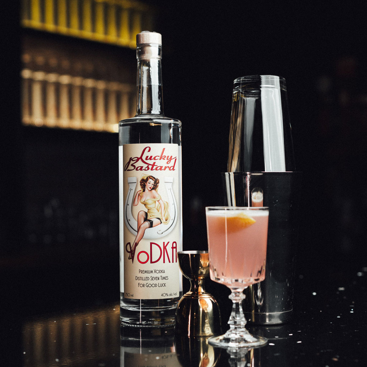 Lucky Bastard Premium Vodka Lucky Bastard Distillers