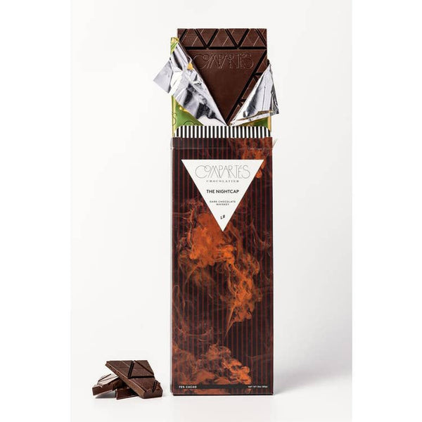 NIGHTCAP WHISKY DARK CHOCOLATE BAR