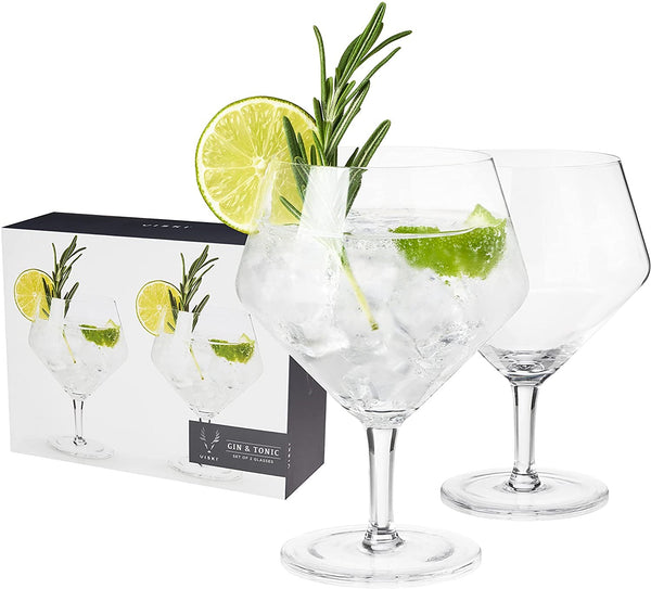 VISKI GIN & TONIC GLASSES