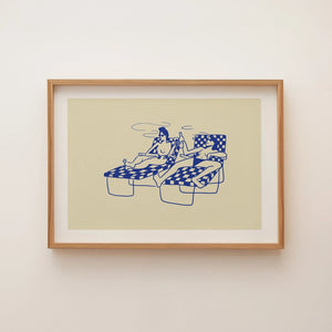 SWIM CLUB WALL ART