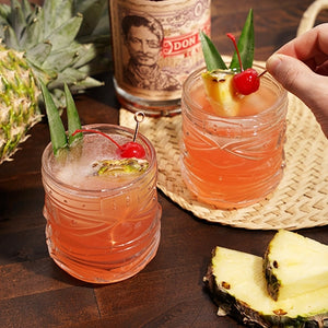 VISKI SHORT TIKI GLASSES