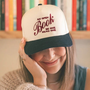 OPEN BOOK TRUCKER HAT