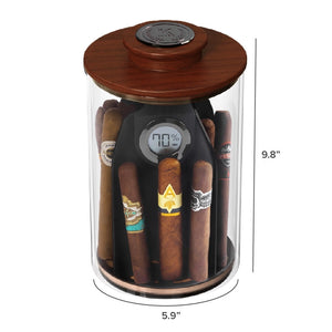 CYLINDER CIGAR HUMIDOR