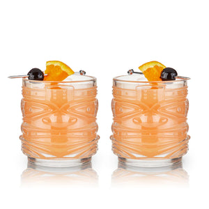 VISKI SHORT TIKI GLASSES