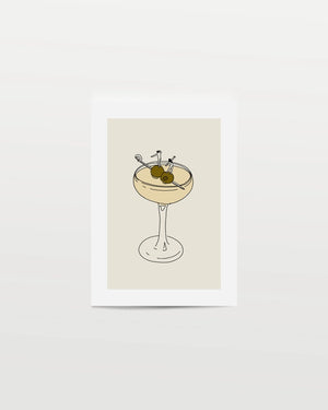 CLASSIC COCKTAIL WALL ART- SMALL