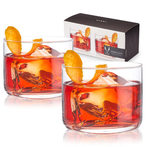 VISKI NEGRONI GLASSES