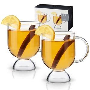 VISKI HOT TODDY GLASSES