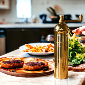 BRASS MILL PEPPER GRINDER