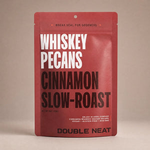 WHISKEY PECANS- CINNAMON SLOW-ROAST