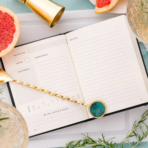 COCKTAIL RECIPE BOOK - BLANK