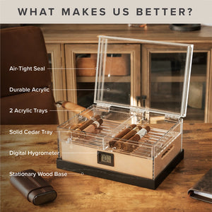 FELIX PRO ACRYLIC HUMIDOR