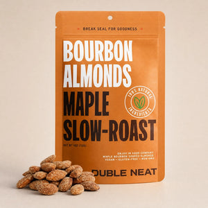 BOURBON ALMONDS- MAPLE SLOW-ROAST