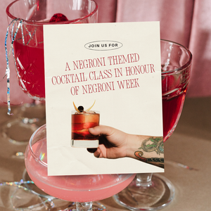 Lucky Bastard Negroni Themed Cocktail Class