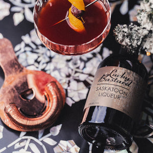 Lucky Bastard Saskatoon Berry Liqueur
