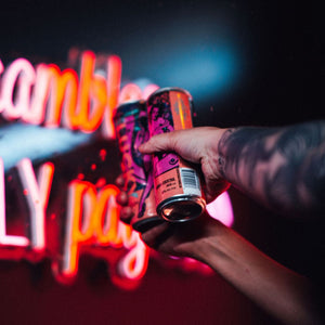 LUCKY BASTARD ZERO SUGAR SASKATOON BERRY ICED TEA - 12 PACK