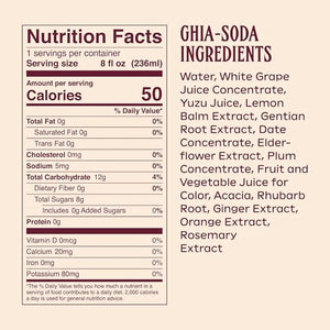 LE SPRITZ GHIA NON-ALC SODA CASE OF 4