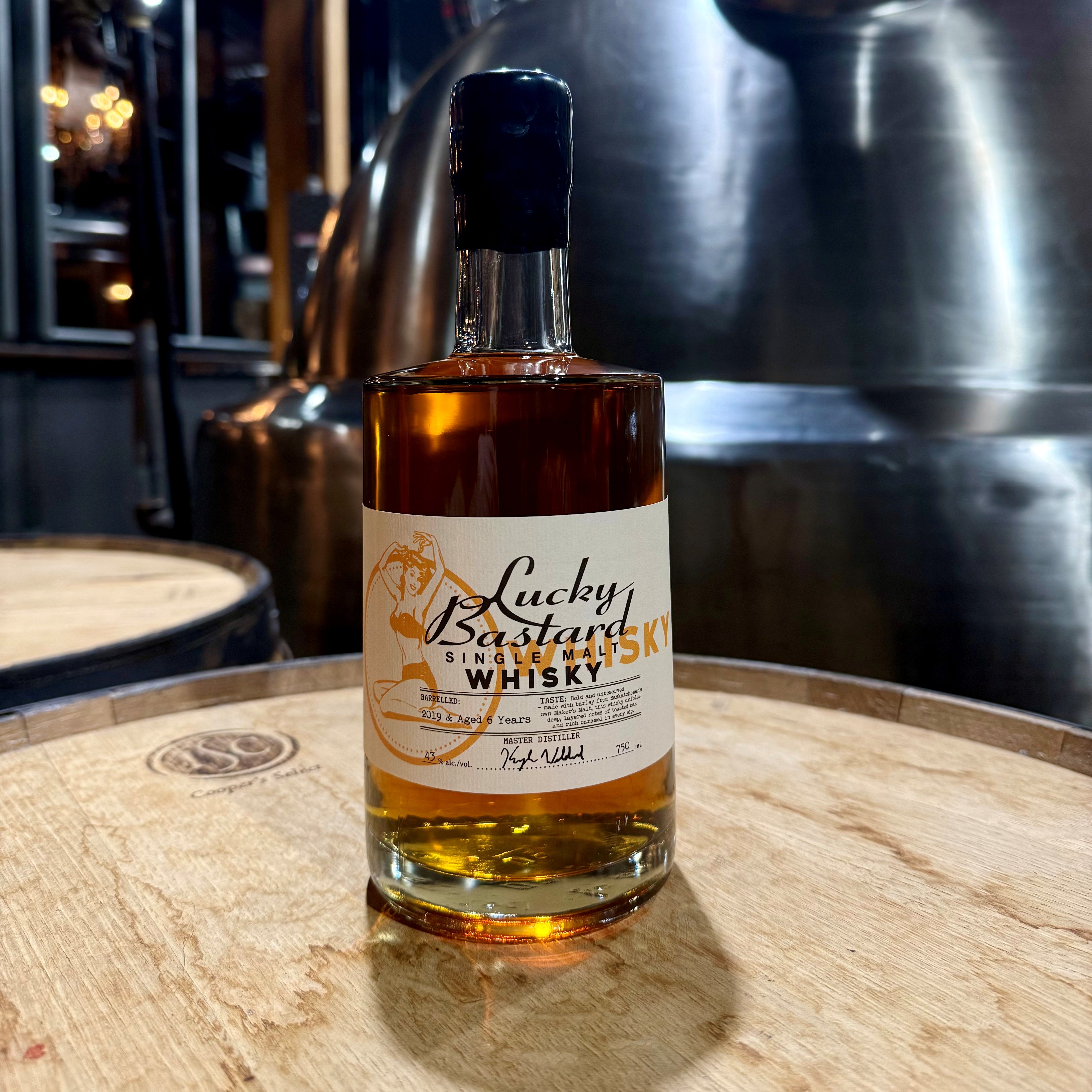 Lucky Bastard Single Malt Whisky | Canadian Craft Whisky – Lucky