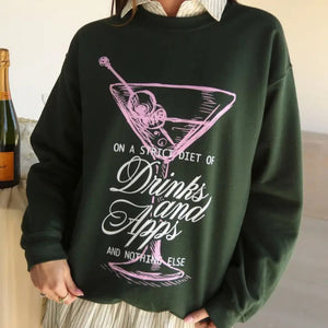 DRINKS & APPS SWEATSHIRT