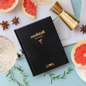 COCKTAIL RECIPE BOOK - BLANK