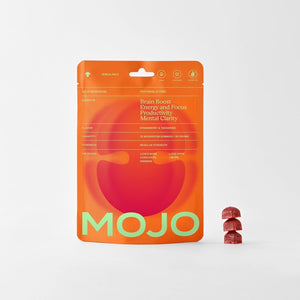 MOJO BRAIN BOOSTING GUMMIES STRAWBERRY TANGERINE