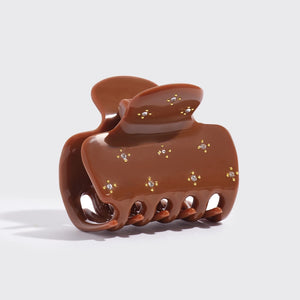 KITSCH MEDIUM CLOUD CLAW CLIP- CAMEL