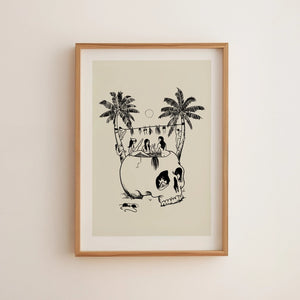 FREAKY TIKI WALL ART- SMALL