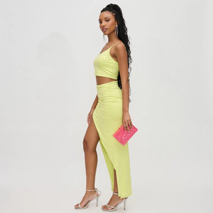 MOLLY EVENING BAG- PINK