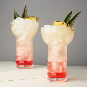 PEARL DIVER TIKI GLASSES SET OF 2