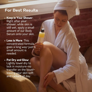 BEAUTY FROM BEES BODY SERUM 250ML- ORANGE