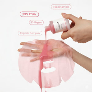MEDICUBE PDRN PINK PEPTIDE SERUM SHEET MASK