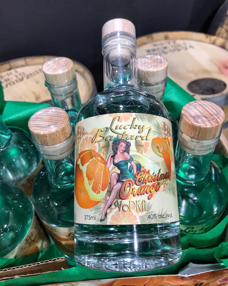 Lucky Bastard Christmas Orange Vodka Lucky Bastard Distillers
