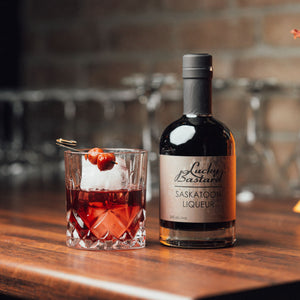 Lucky Bastard Saskatoon Berry Liqueur