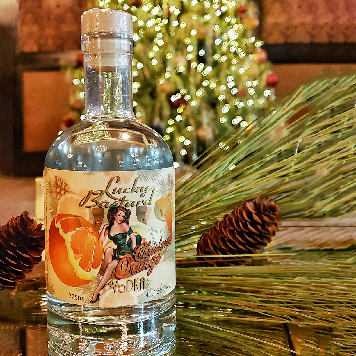 Lucky Bastard Christmas Orange Vodka Lucky Bastard Distillers