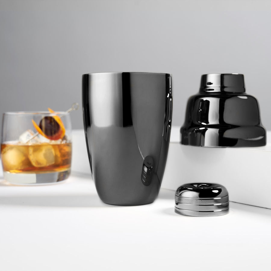 VISKI GUNMETAL HEAVYWEIGHT COCKTAIL SHAKER