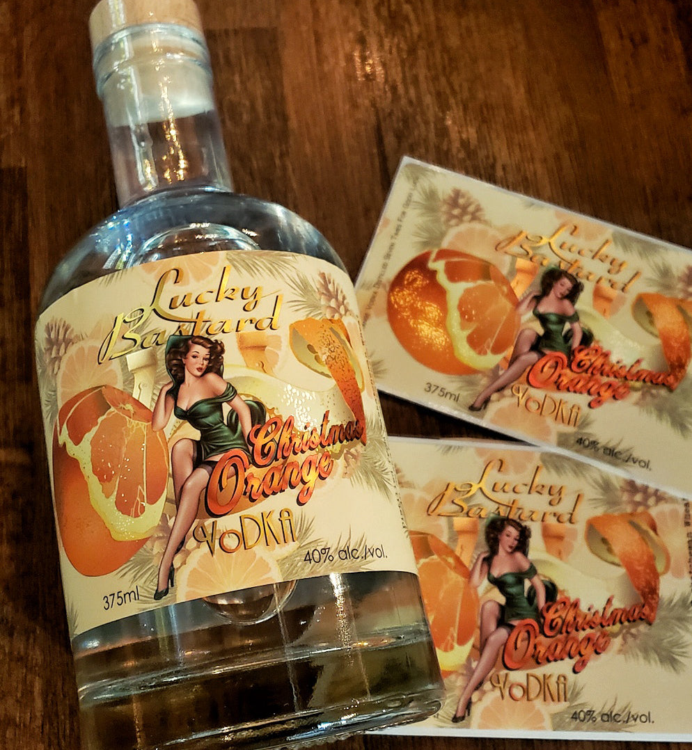 Lucky Bastard Christmas Orange Vodka Lucky Bastard Distillers